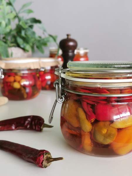 Picante com malagueta em conserva (500g)